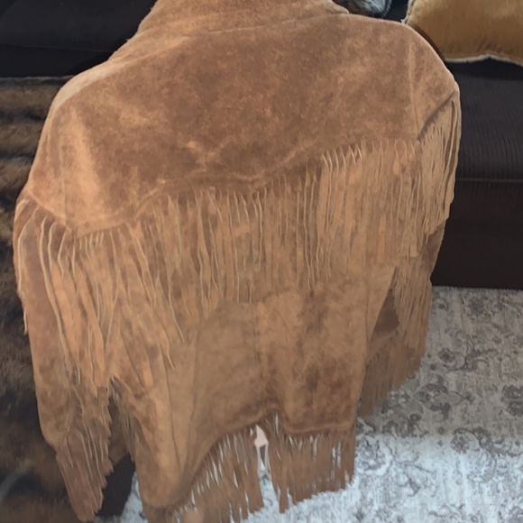 Happy Shop!  Leather fringe jacket - Picture 4 of 12
